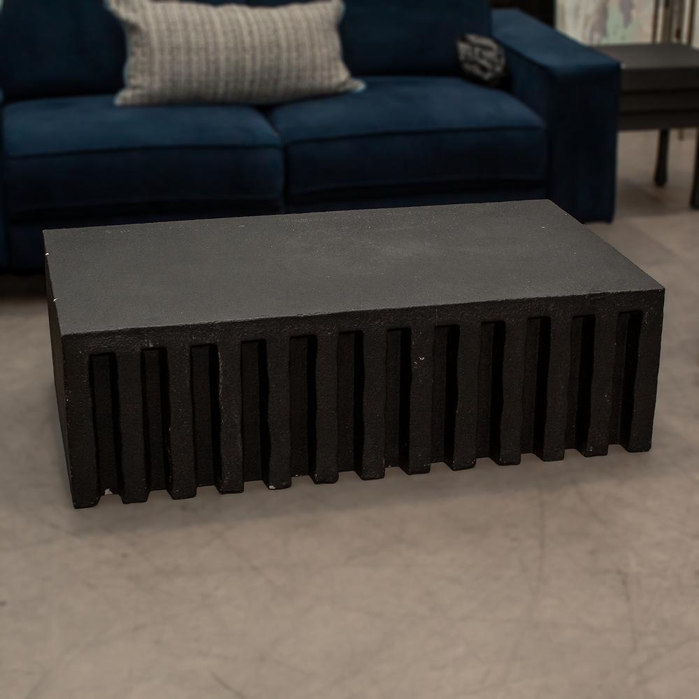 Cb2 Black Mikos Coffee Table