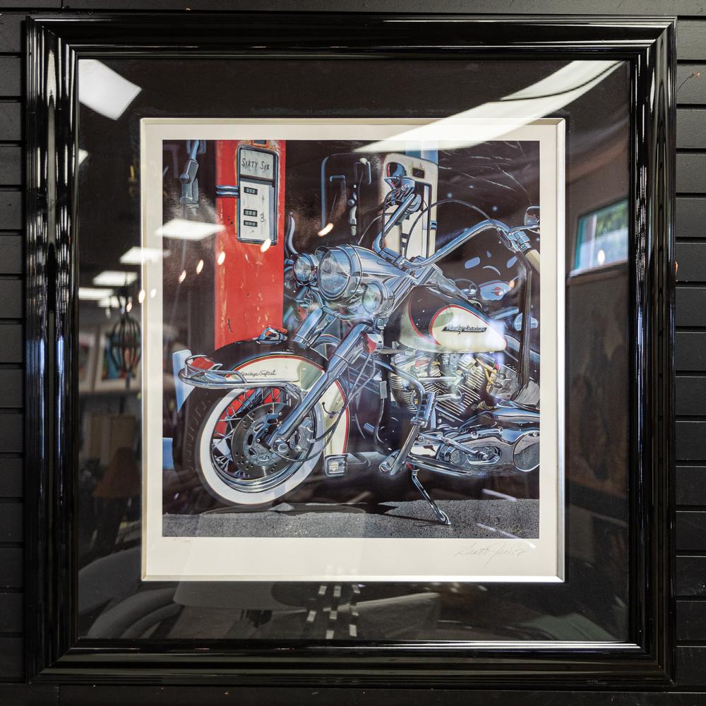 Jacobs Pumps Iron Motorcycle Art