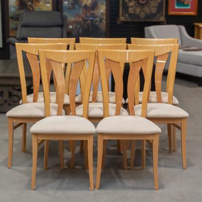Constantini Pietro Set of 8 Italian Dining Chairs 