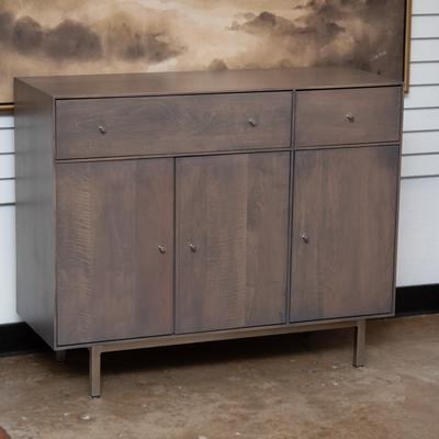 Room Board Brown Console Cabinet 