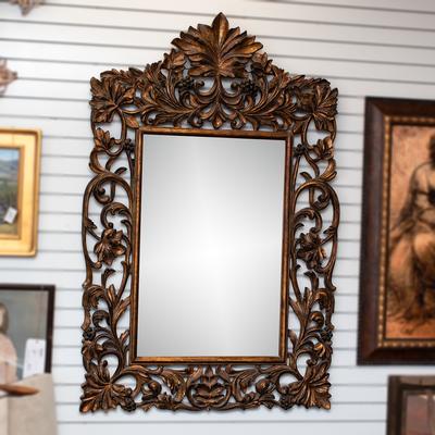 Uttermost Bronze Rococo Mirror 
