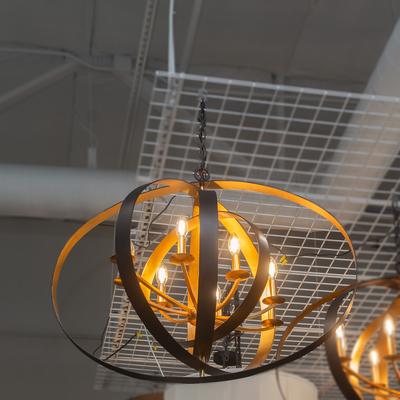 Crystorama Luna 8 Light Chandelier