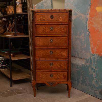 Vintage Lingerie Six Drawer Stand
