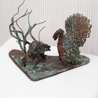Charley Anderson Bronze Turkey 
