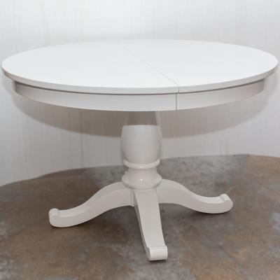 Pottery Barn White 40' Round Dining Table 