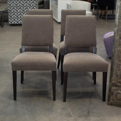 Arhaus Set of 4 Fabric Dining Chairs 
