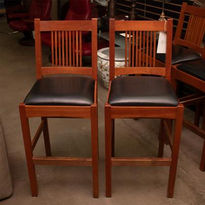 Stickley Set of Two Bar Stools