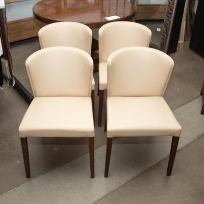 Crate of Barrel Set of Four Curran Chairs