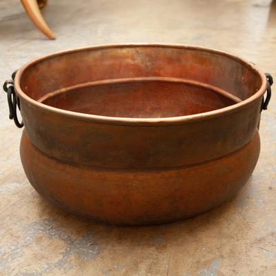 Vintage Copper Cauldron