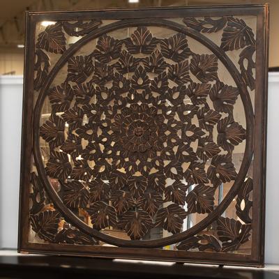 Carved Wood Accent Panel 