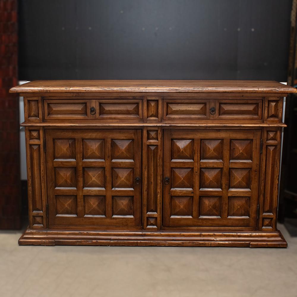 Ladlows Spanish- Style Wood Sideboard