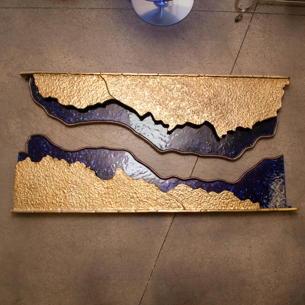 John- Richard Collection Sand & Sea Two Piece Sculpture