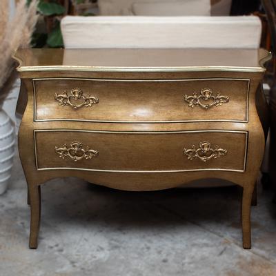 John Richard Gold Bombe Chest 