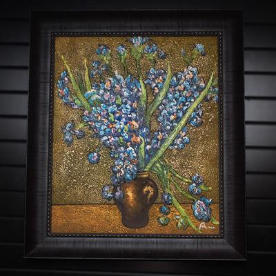 Bravin Tribute Vangogh Flowers 