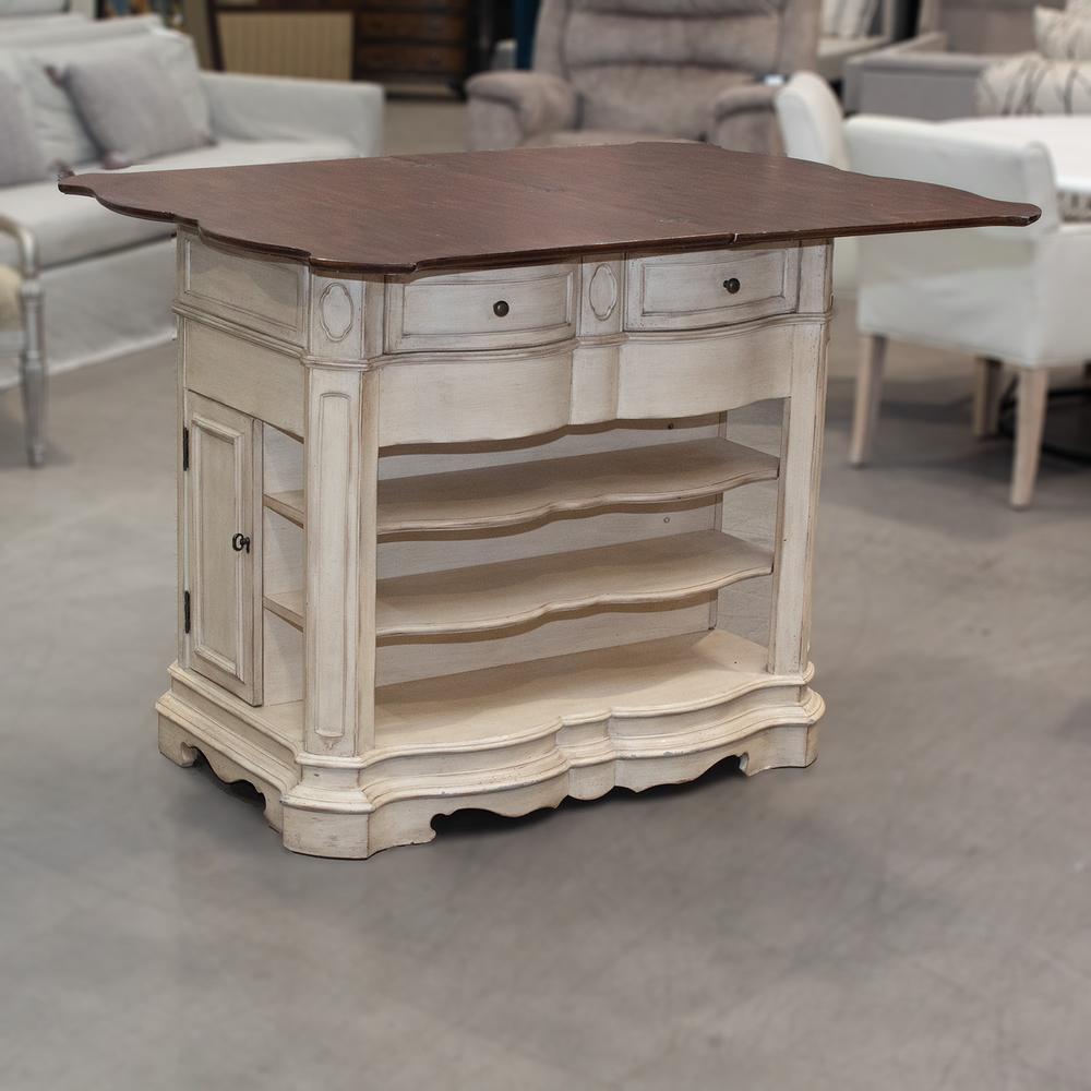 Pulaski Expandable Top Kitchen Island