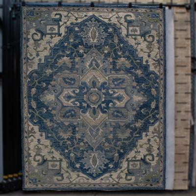 Nourison Blue Medallion Area Rug 