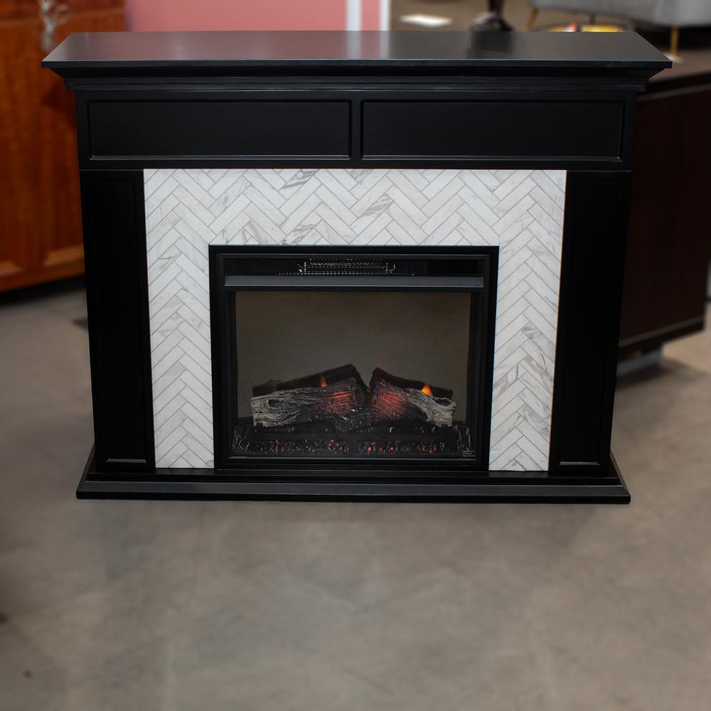 Ashley Lordeston Electric Fireplace Mantel