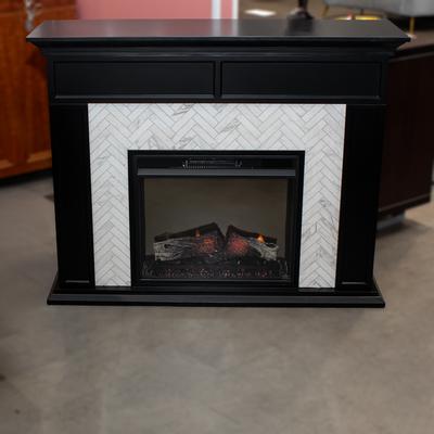Ashley Lordeston Electric Fireplace Mantel 
