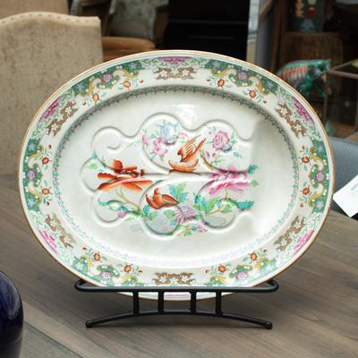 Minton & Co. Tree and Well Platter