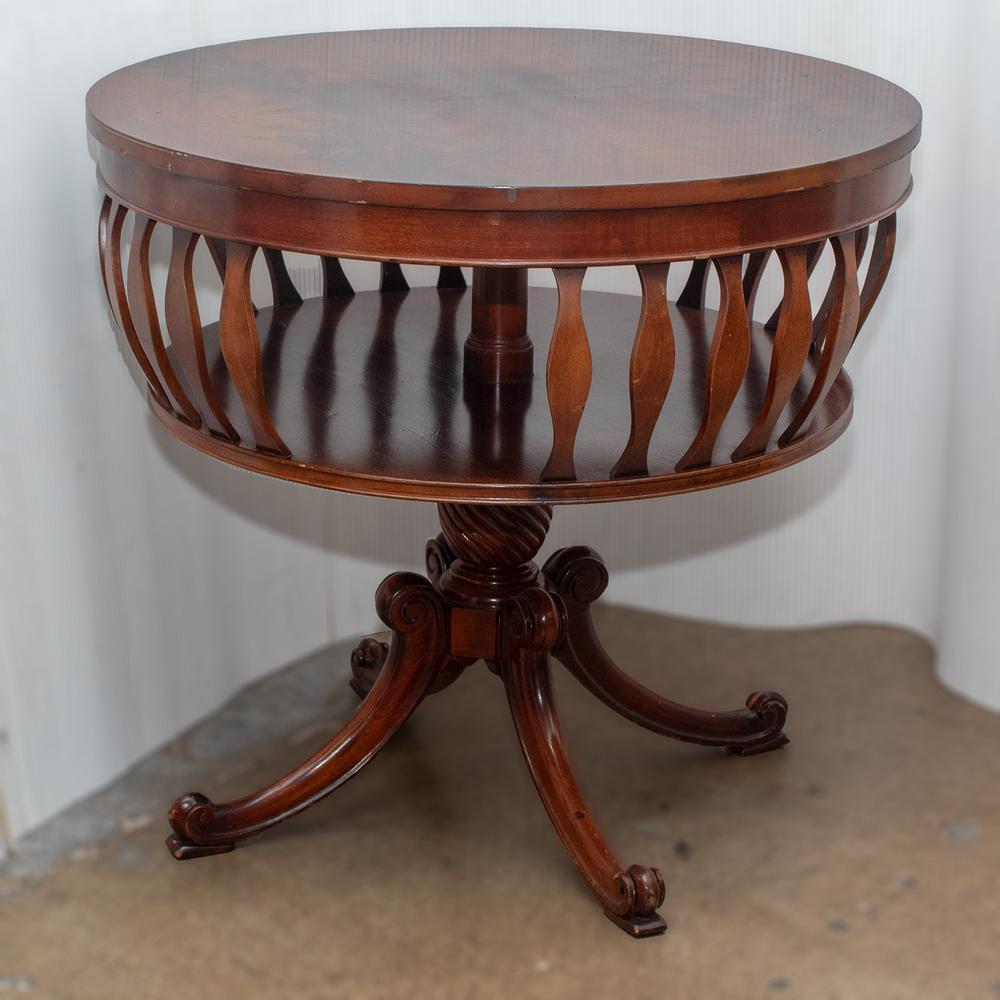 Antique Lazy Susan Table