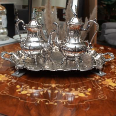 Silverplate 5 Piece Coffee/ Tea Service 