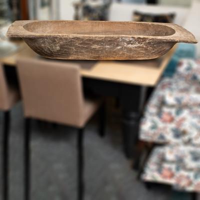Primitive Trough Dough Bowl 