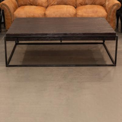 Mandalay Wood + Metal Coffee Table 