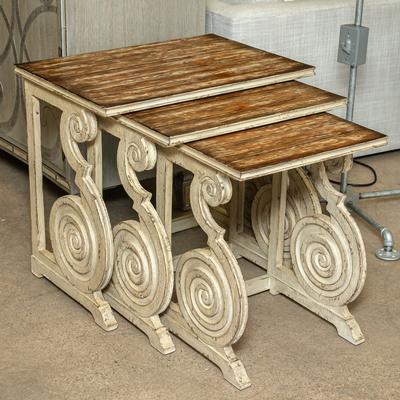Set of 3 Hooker Nesting End Tables
