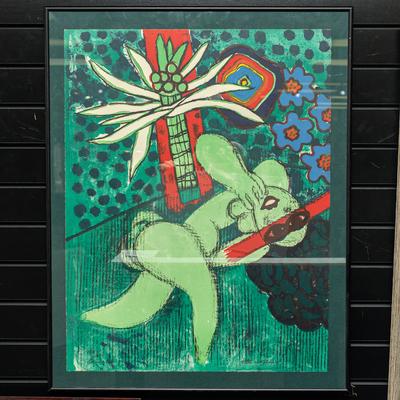 Corneille Elle Est Fleur Lithograph
