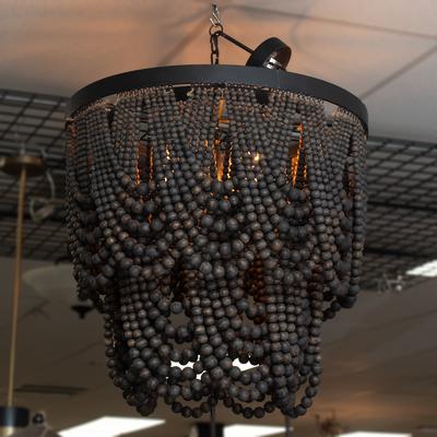 Boho Style Beaded Chandelier 