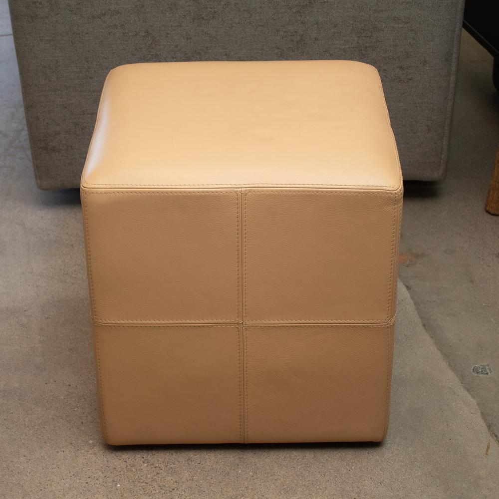 Square Wheeled Ottoman