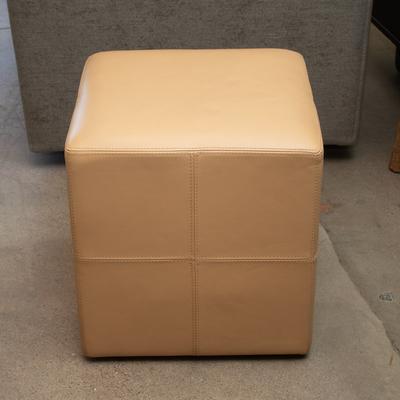 Square Wheeled Ottoman