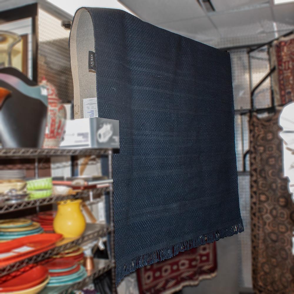 Ralph Lauren Navy Amalia Wool Rug