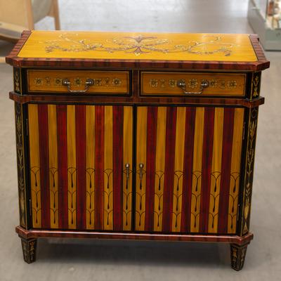 Regency Painted 2-Door Commode 