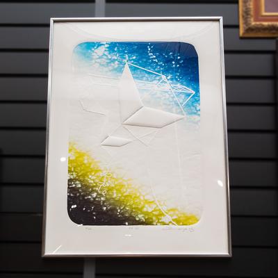 Yigal Zemer Embossed Print 