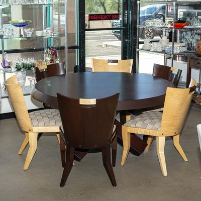 Berman Rosetti Round Dining Table Set