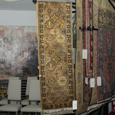 16.3 x 3 Ft Pakpersian Hand Tied Runner Rug