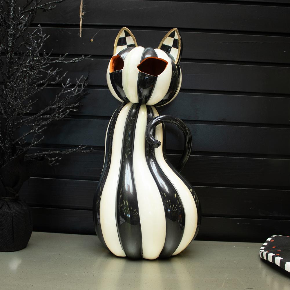 Mackenzie- Childs Courtly Check Illuminated Cat