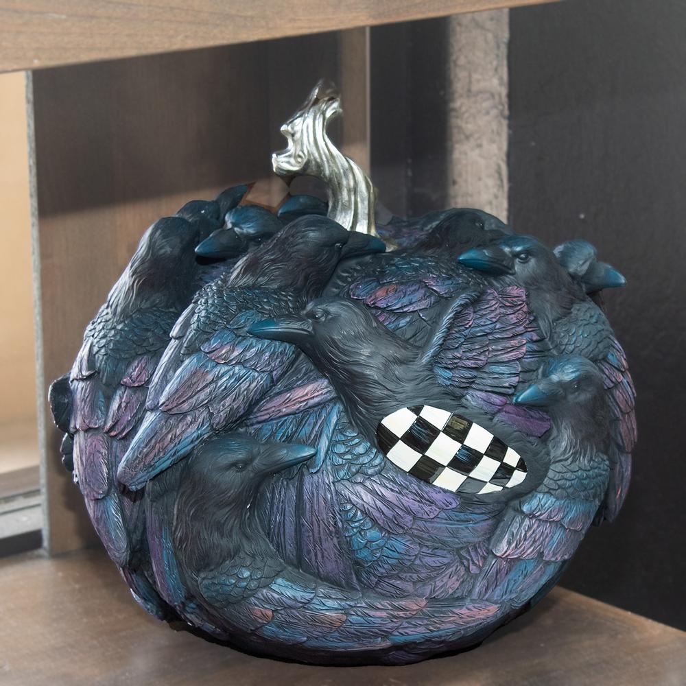 Mackenzie- Childs Spellbound Raven Pumpkin