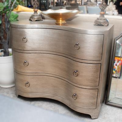 Greybeau Silver 3 Drawer Chest 