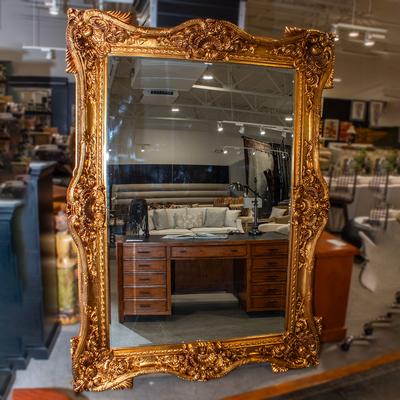 French Style Baroque Gold Mirror 
