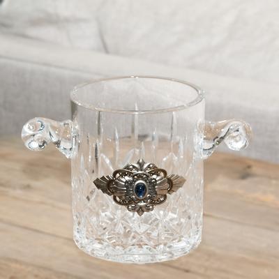 Ann Cichon Jeweled Ice Bucket 