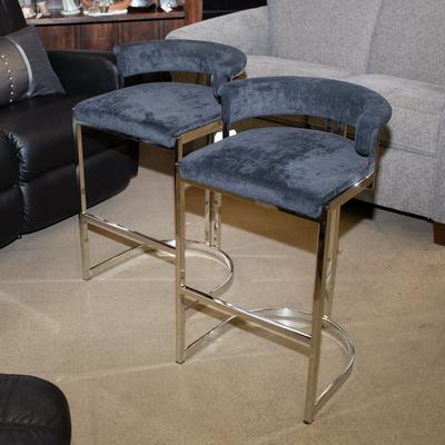 Pair of Eichholtz Dante Counter Stools