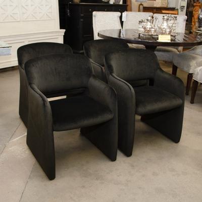 Set of 4 Z. Gallerie Elara Dining Chairs