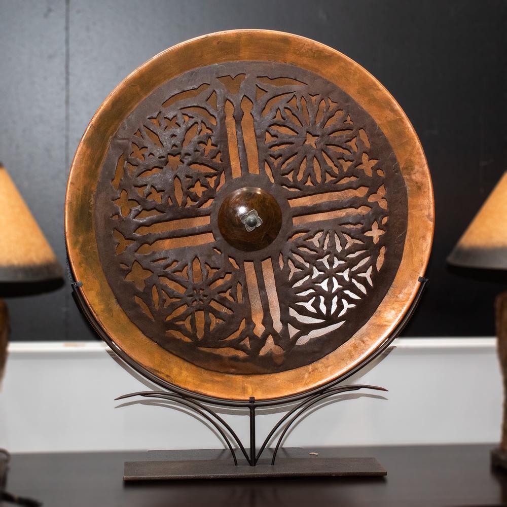 Decorative Charger On Stand