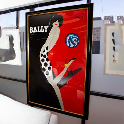 Bernard Villemot Bally Poster 