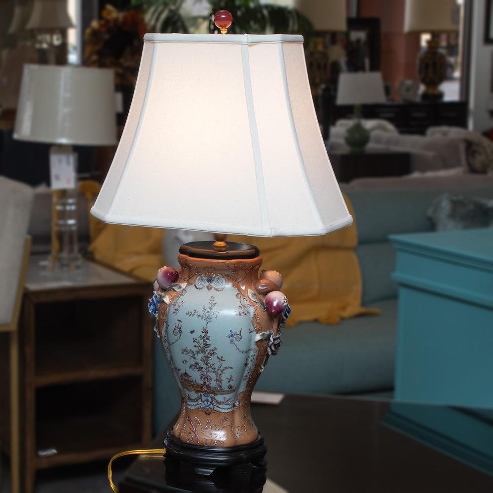 Chinese Rosette Lamp