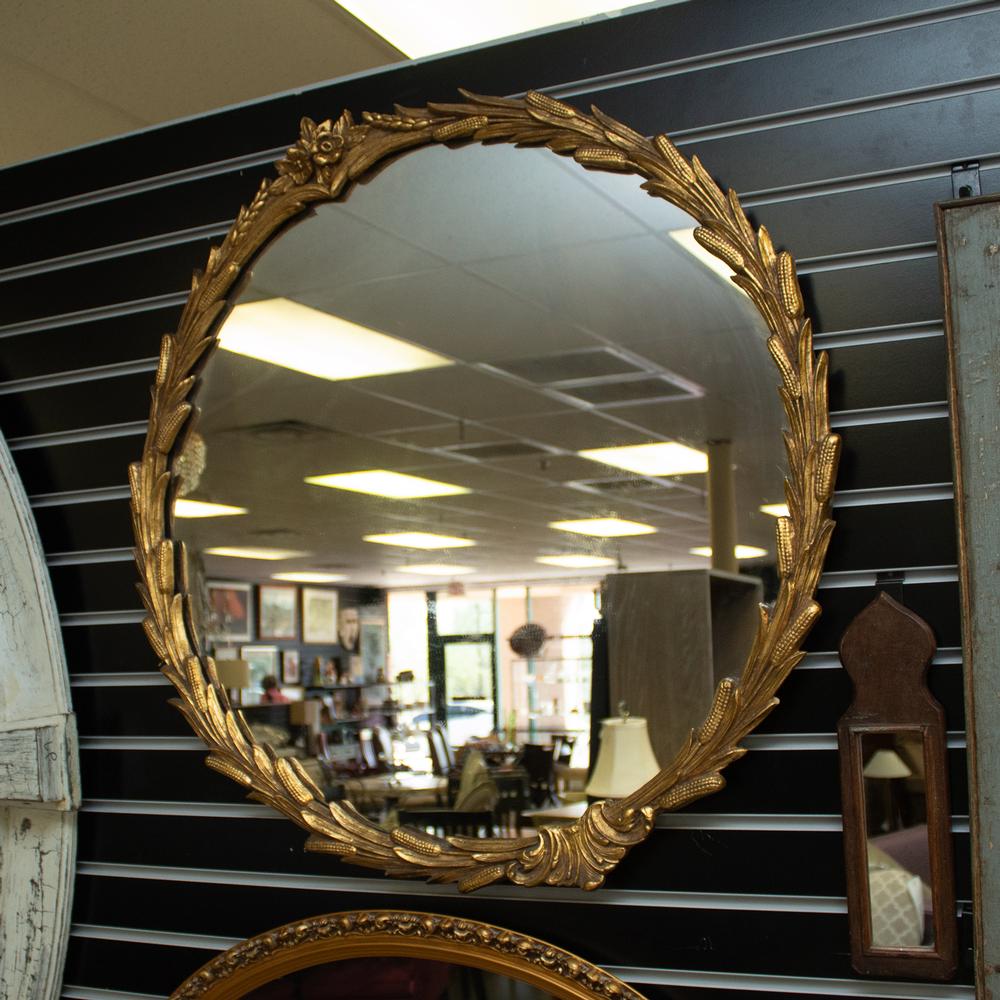 Wheat Ornate Mirror