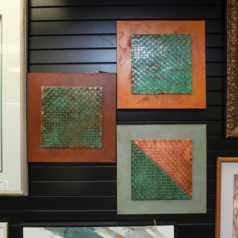 Meldrum Triptych Copper Art