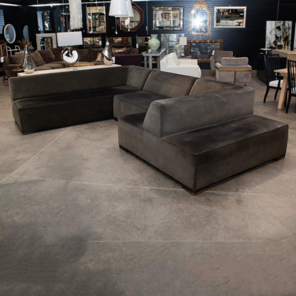 Contemporary Grey Sectional